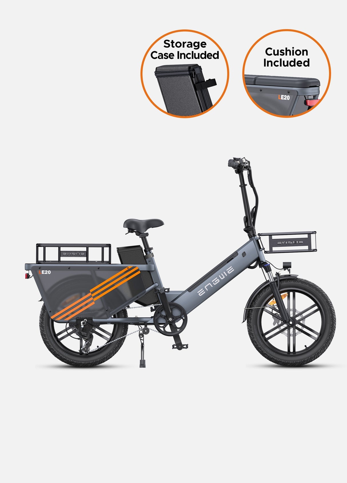 ENGWE LE20 Step-Thru Cargo Electric Bike