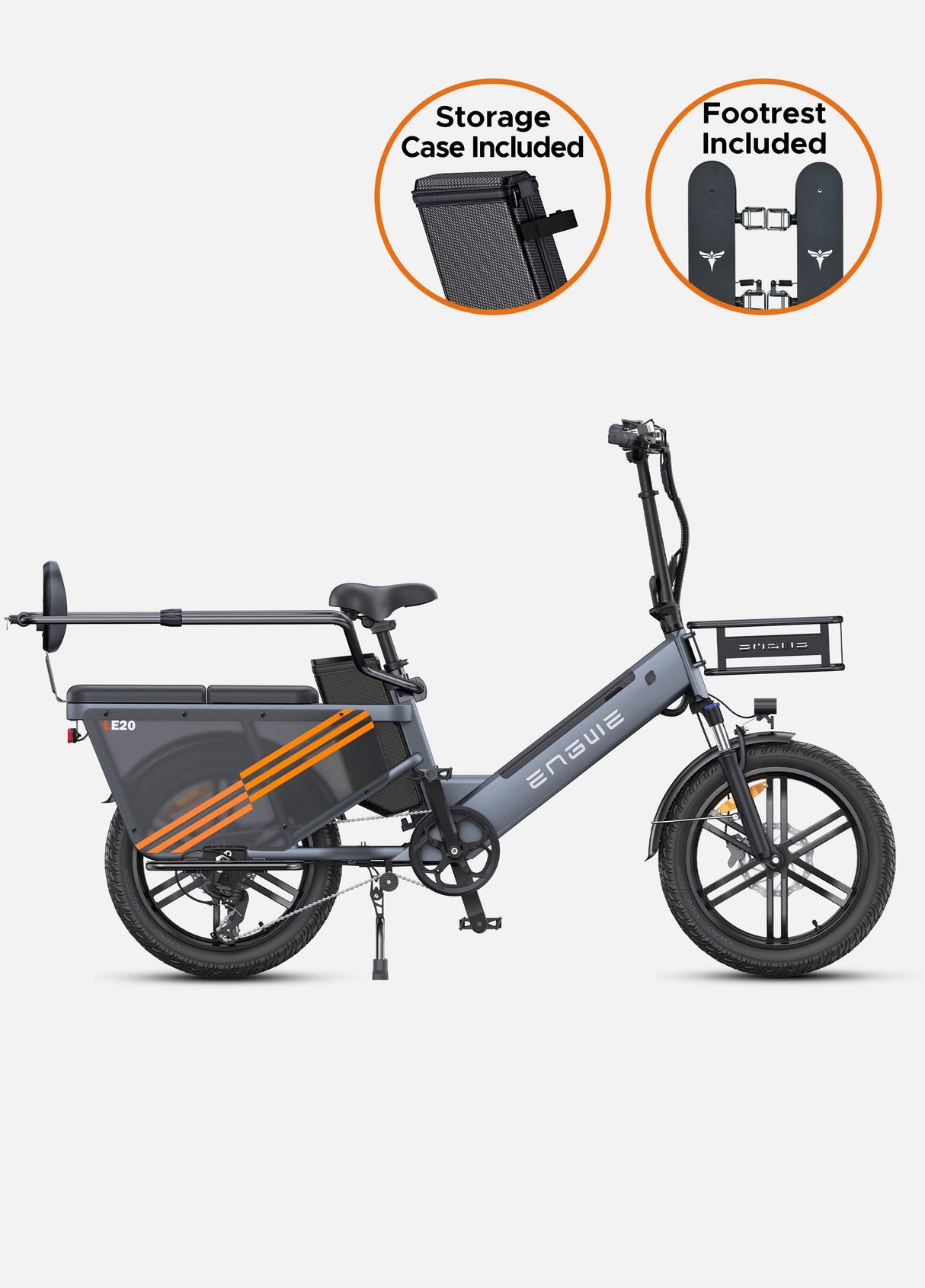 ENGWE LE20 Step-Thru Cargo Electric Bike