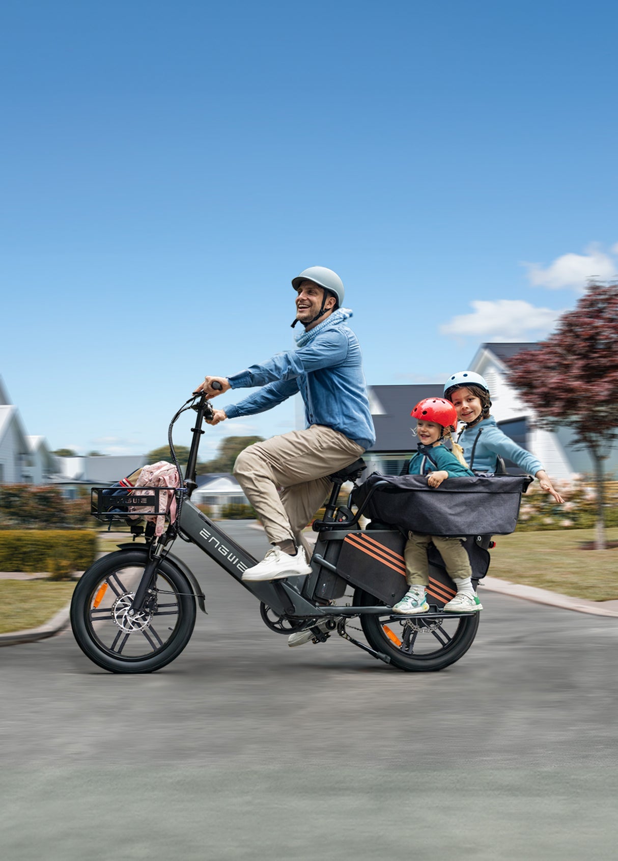 ENGWE LE20 Step-Thru Cargo Electric Bike