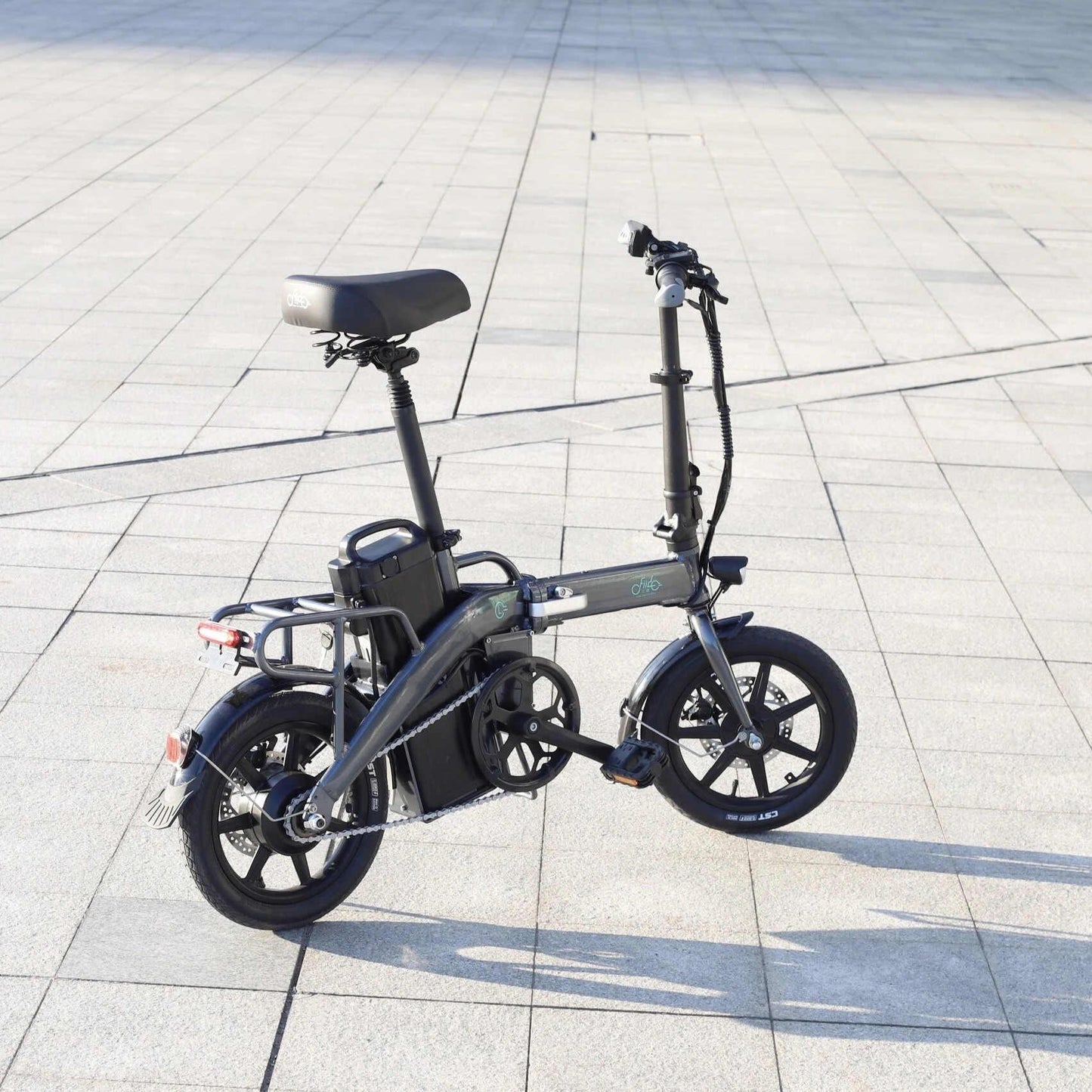 FIIDO L3 Electric Bike with mudguard and light-Vostro Cycles