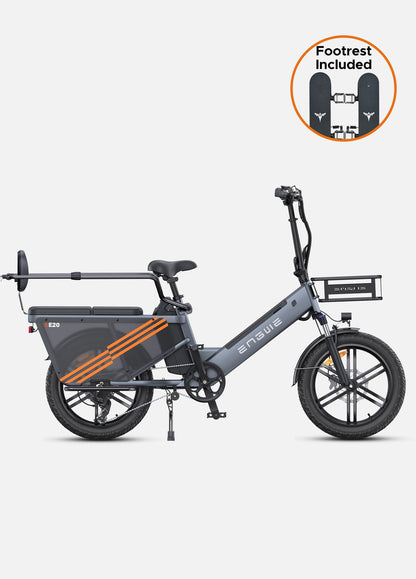 ENGWE LE20 Step-Thru Cargo Electric Bike