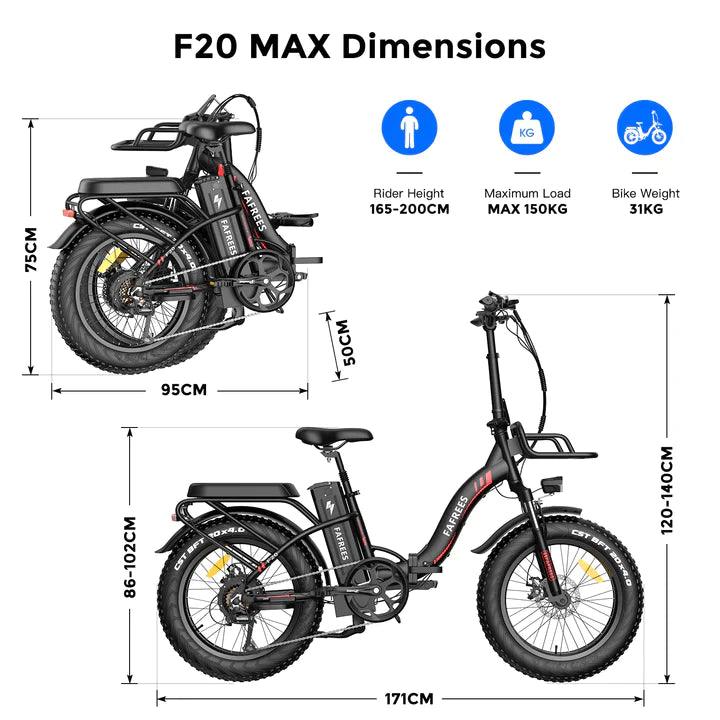 FAFREES F20 Max Electric Bike-Vostro Cycles