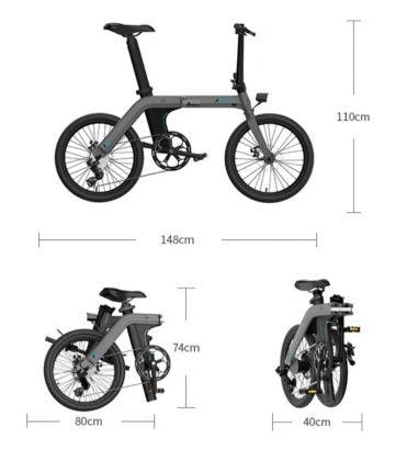 FIIDO D21 Folding Electric Bike-Vostro Cycles