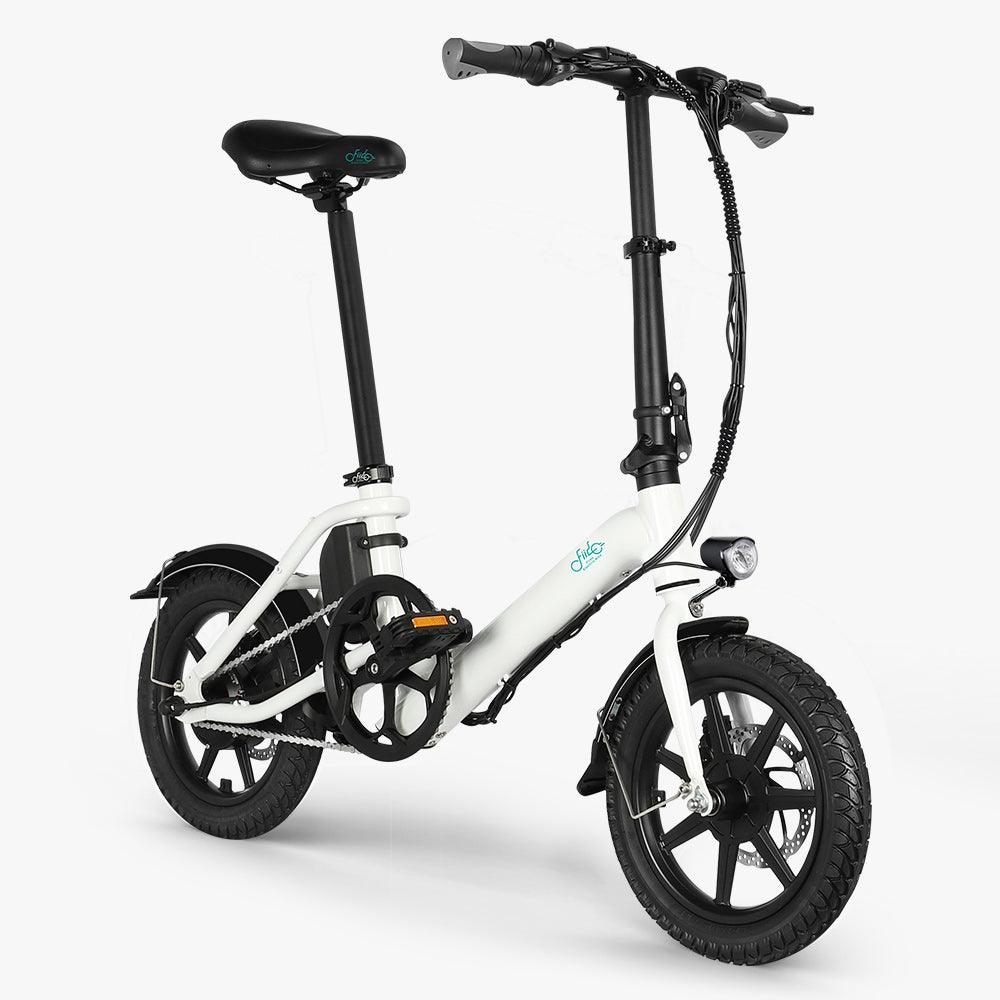 FIIDO D3 PRO Electric Bike with mudguard and light-Vostro Cycles