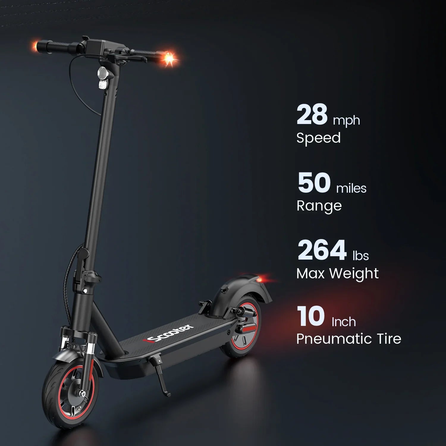 iScooter i10Max City Commuter Electric Scooter-Vostro Cycles