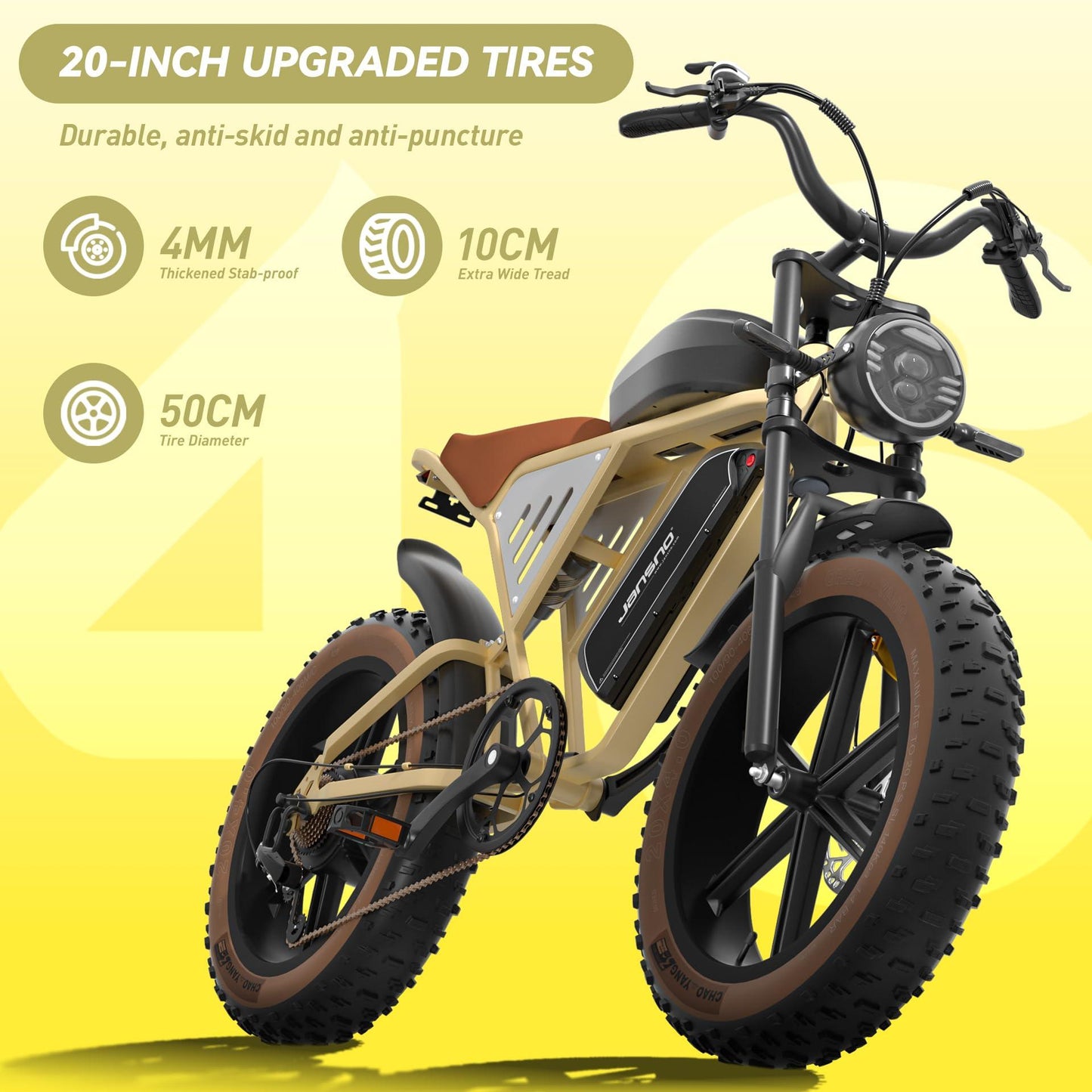 JANSNO X70 Off Road Electric Bike