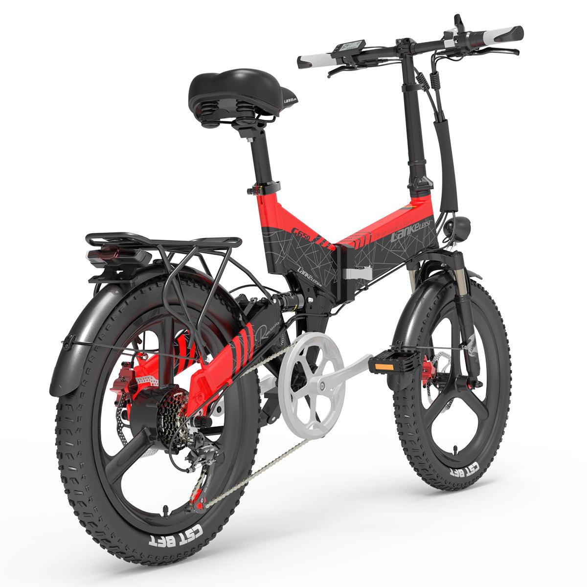 LANKELEISI G650 Folding Electric Commuter Bike-Vostro Cycles