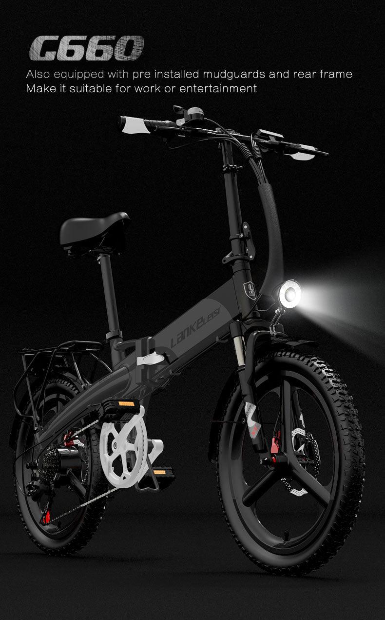 Lankeleisi G660 Folding Electric Bike-Vostro Cycles