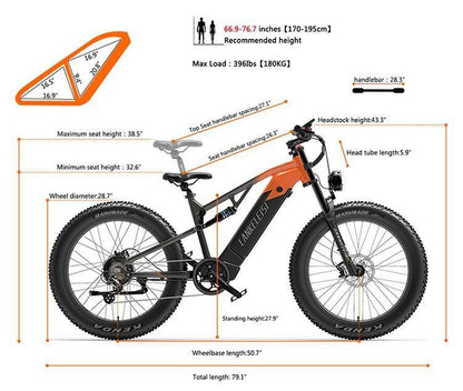 Lankeleisi RV700 Electric Mountain Bike-Vostro Cycles