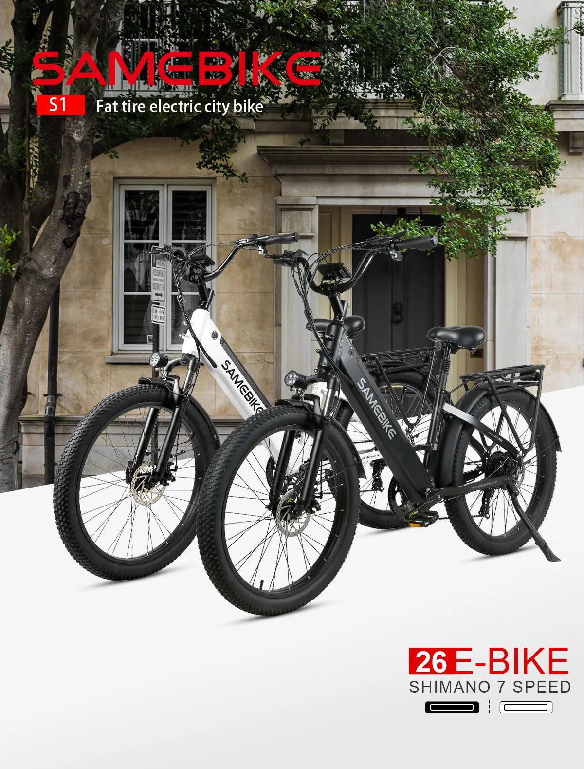 SAMEBIKE RS-A01 Electric Bike-Vostro Cycles