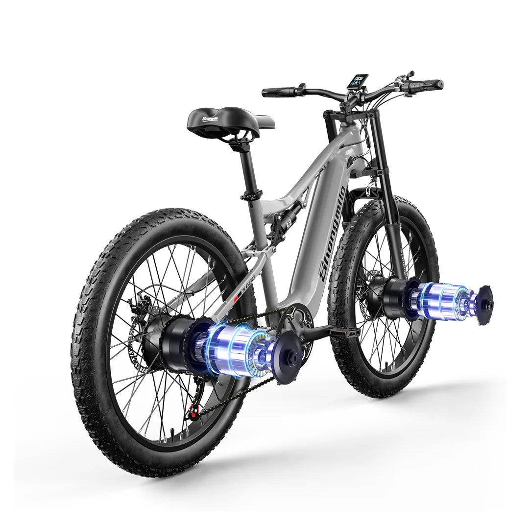 Shengmilo S600 Dual Motor Electric Bike-Vostro Cycles